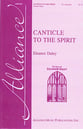 Canticle to the Spirit SA choral sheet music cover